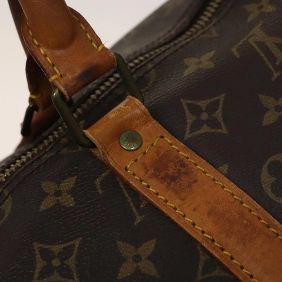 LOUIS VUITTON Monogram Keepall Bandouliere 55 Boston Bag - Picture 8 of 15